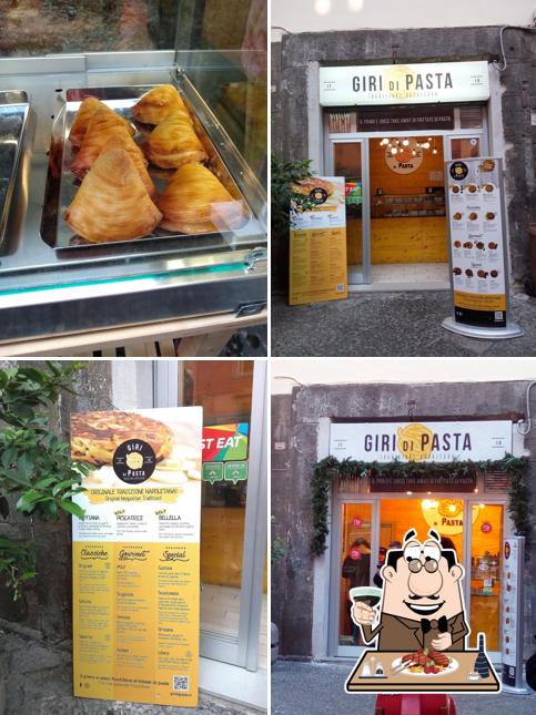 Prova i un pasto a base di carne a Giri di Pasta