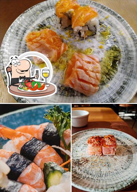 Peça frutos do mar no Nazo Japanese Food