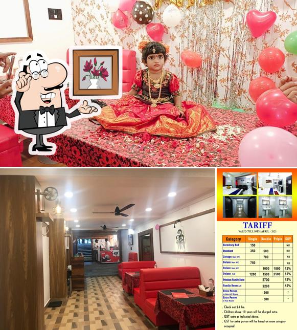 The picture of Sai Palace Inn Family Restaurant’s interior and wedding