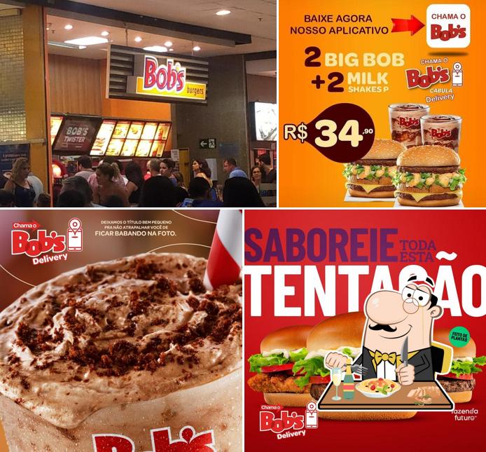 Tiramisù e hambúrguer em Bob's Burger - Shopping Casa Forte