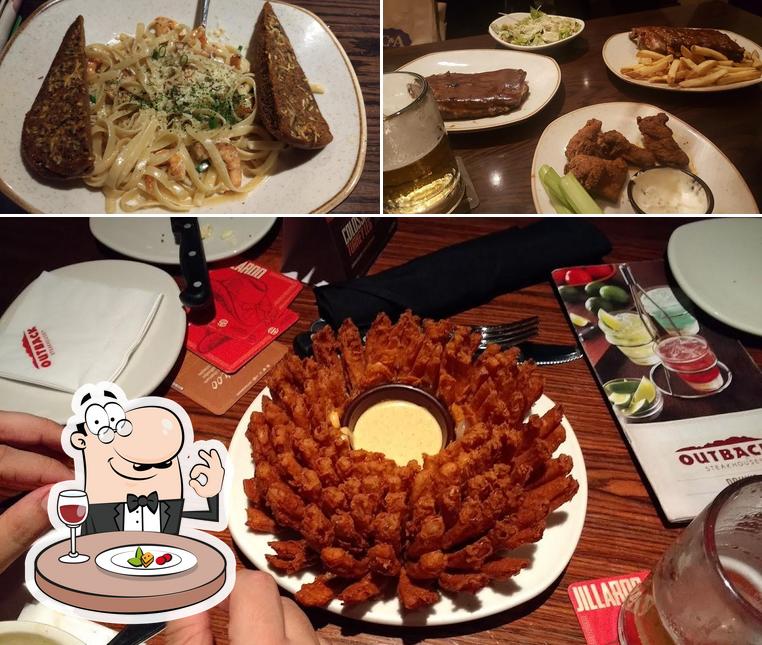 Comida em Outback Steakhouse