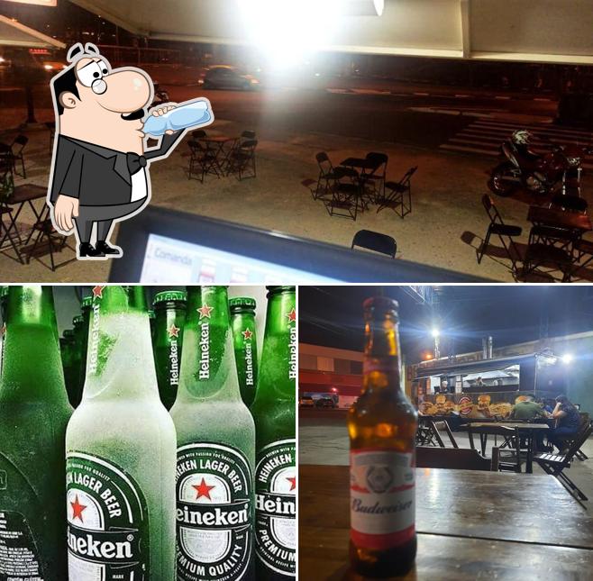 Dê uma olhada a imagem apresentando bebida e interior a Foodtruck Gordinho e Paloma - Jaguariuna