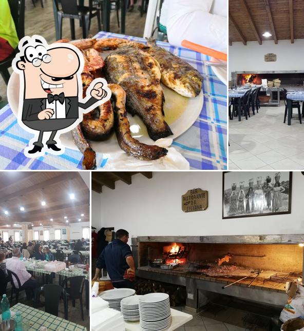 Gli interni di Ristorante da Silvana