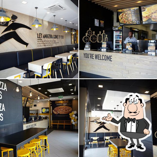 L'intérieur de Debonairs Pizza