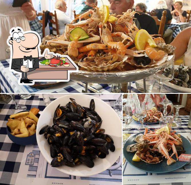 Essayez différents plats à base de fruits de mer proposés par Le Grand Large