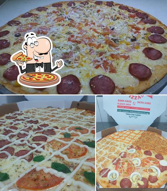 Experimente pizza no Deda Pizzas