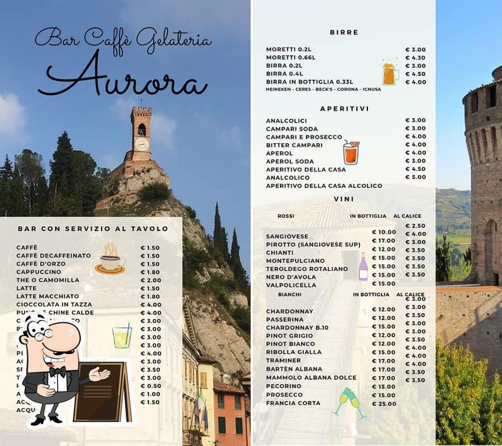 Gli esterni di Bar Caffè Aurora