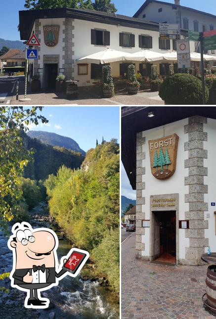 Gli esterni di Forsterbräu Lana
