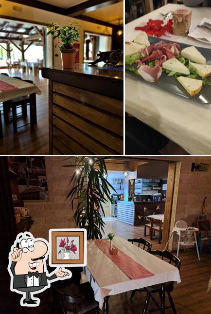 Gli interni di Hayat grill&bar