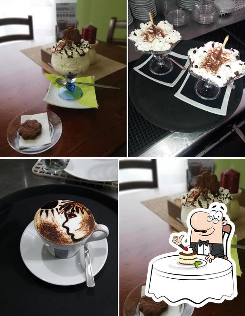 Bar Caffeteria Lo Smile serve un'ampia selezione di dessert