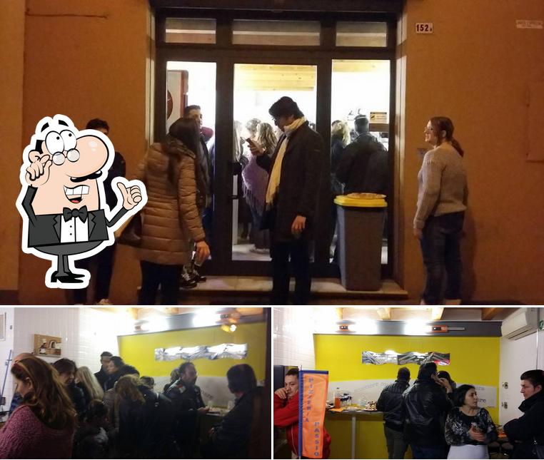 Gli interni di Pizzeria Barbarossa Bologna