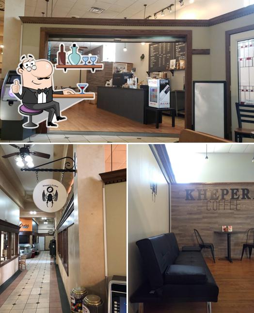 The interior of Khepera Coffee