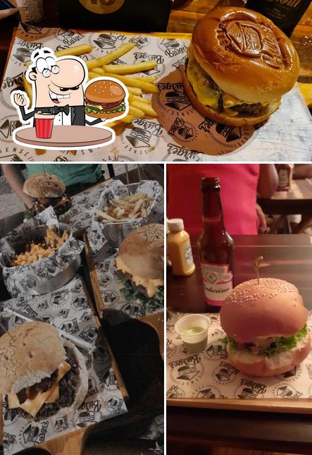 Peça um hambúrguer no Sensei Parrilla Burger