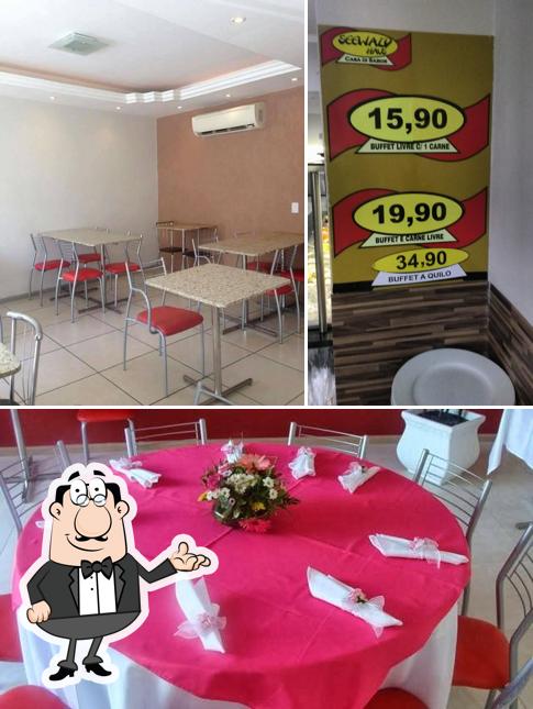 O interior do Seewald Haus Restaurante & Eventos