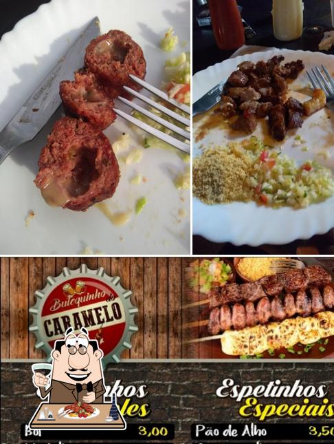 Peça refeições de carne no Butequinho do Caramelo