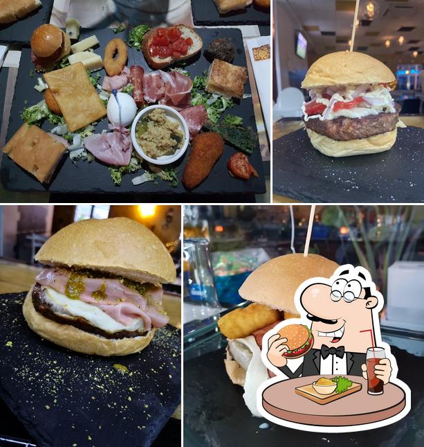 Get a burger at A due passi dal mare