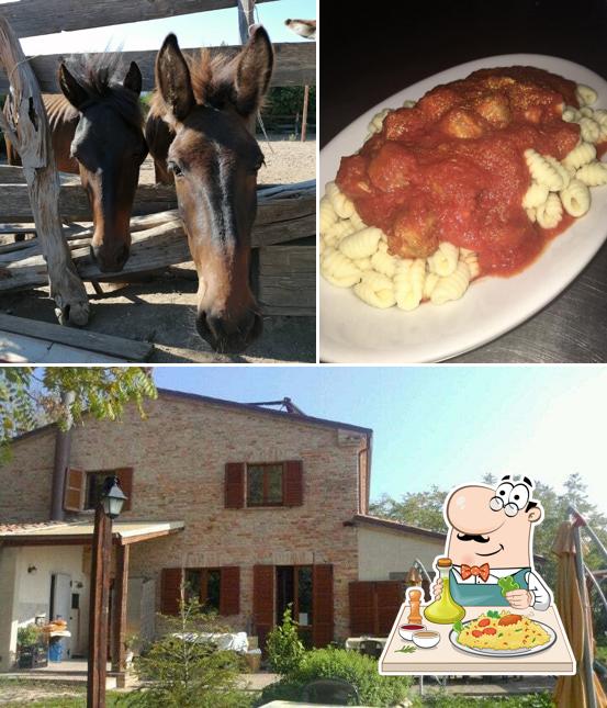 Guarda la immagine che mostra la cibo e esterno di Agriturismo Il Guardacielo