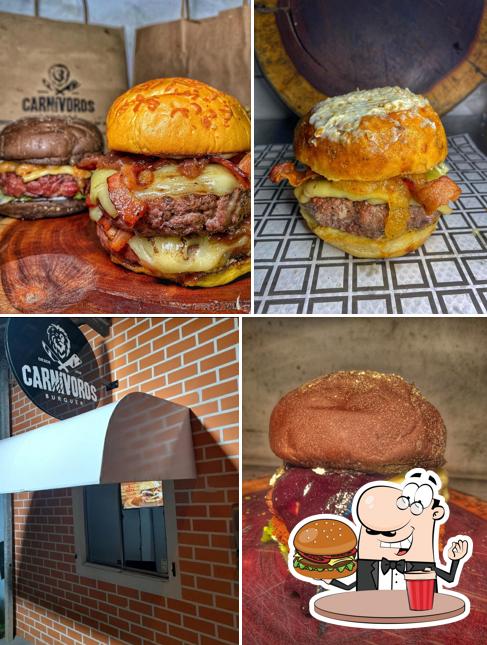 Hambúrguer em Carnívoros Burguer slz