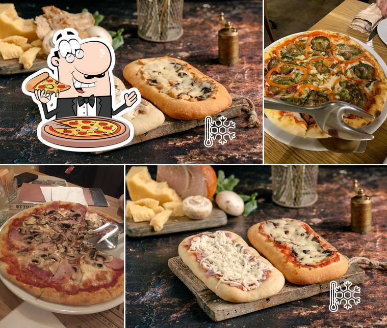 В "Ресторане Casa di Famiglia" вы можете отведать пиццу