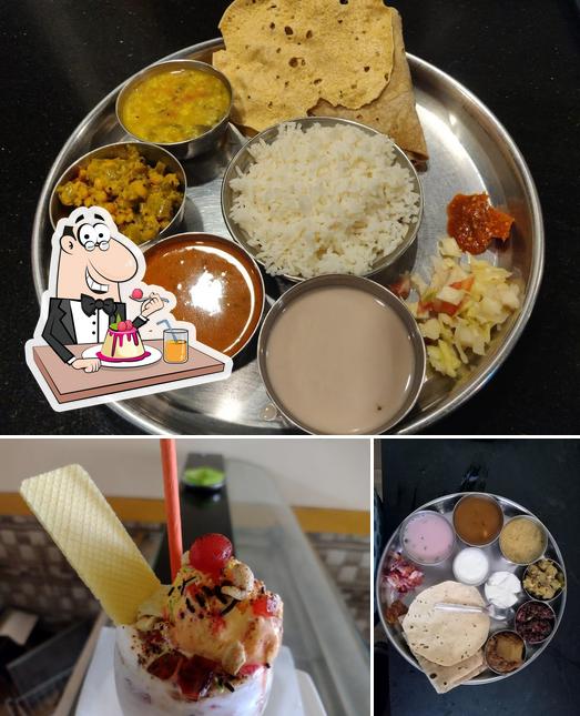 Gajalee Hotel (best homemade seafood) serves a number of desserts