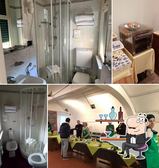 Gli interni di Hotel Adriana