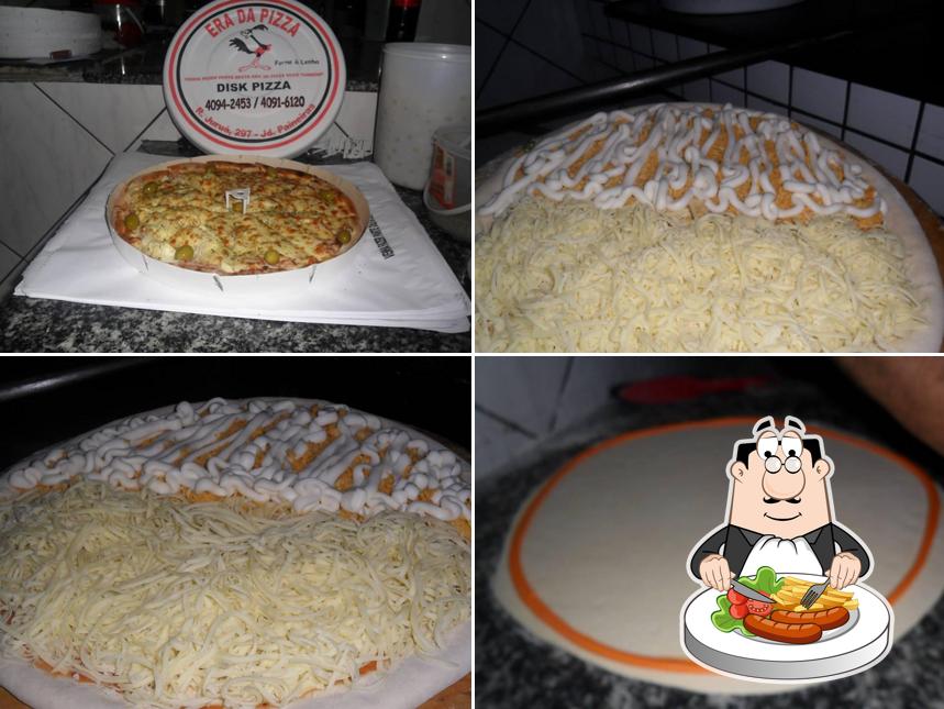 Platos en Era da Pizza Pizzaria