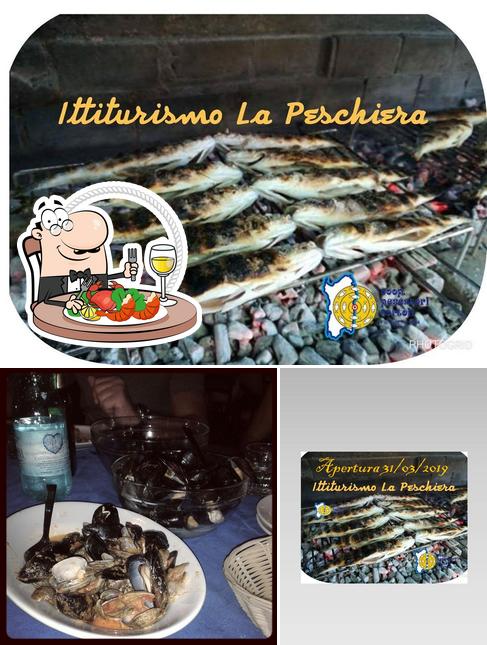 Prenez des fruits de mer à Ittiturismo Coop Pescatori Tortolì