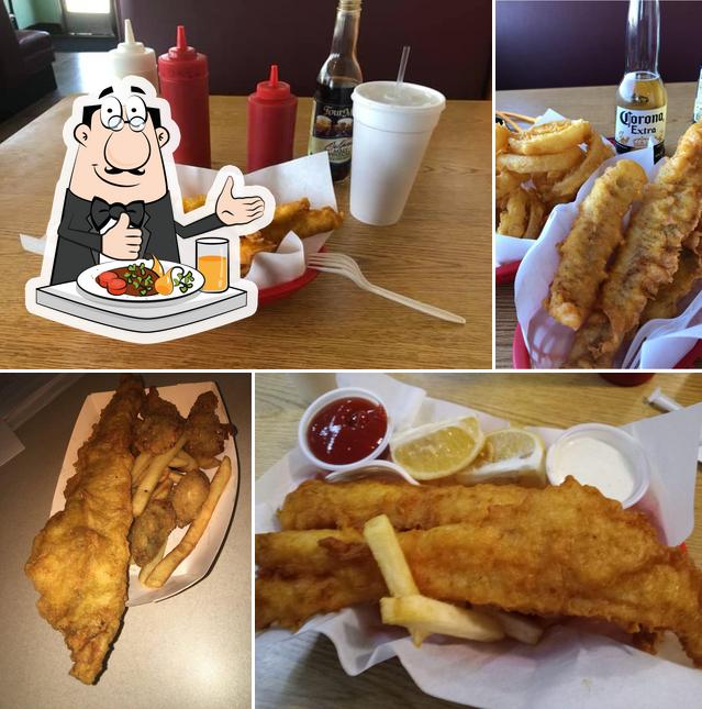 Comida en Tugboat Fish & Chips