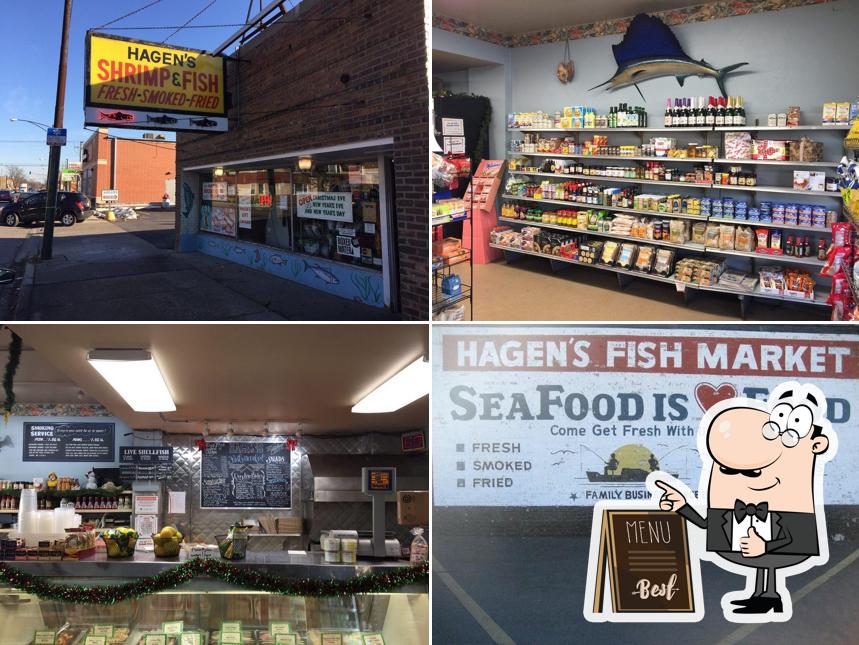 Hagen's Fish Market in Chicago Restaurant menu and reviews