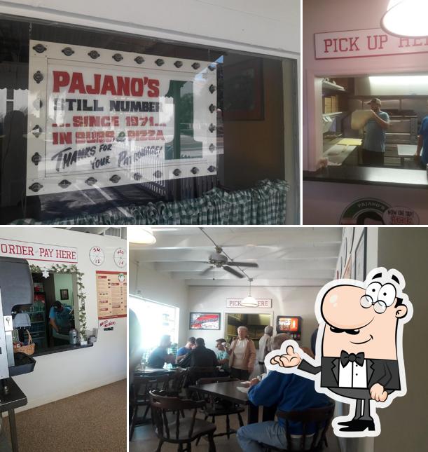 Check out how Pajanos Pizza & Subs looks inside