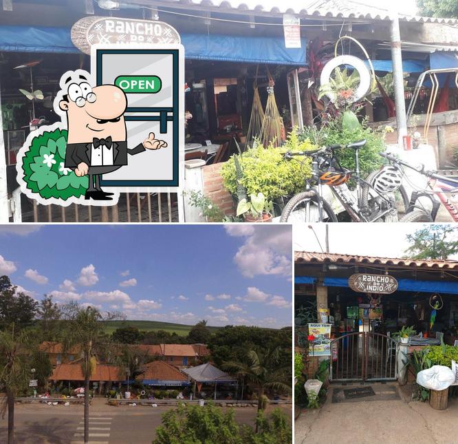 O exterior do Bar Do Indio