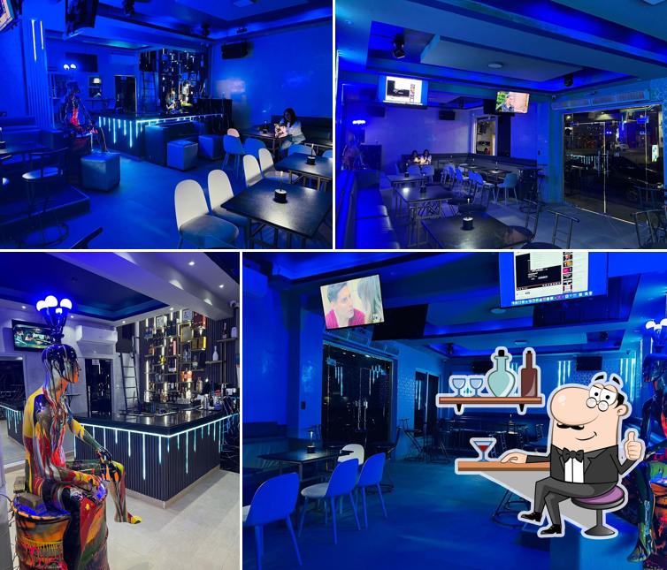 El interior de Gato blue - Bar-Night Club