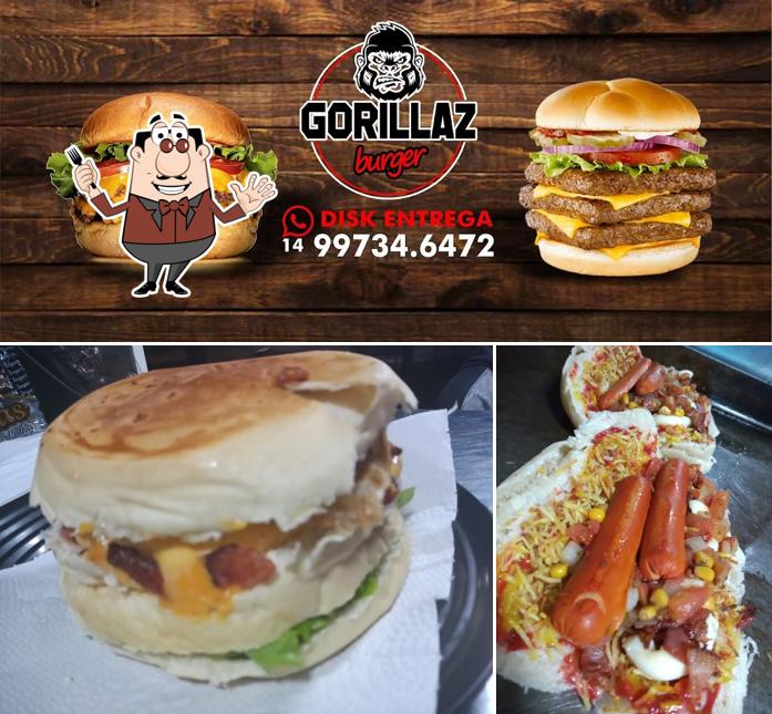 Comida em Gorillaz Burger Botucatu