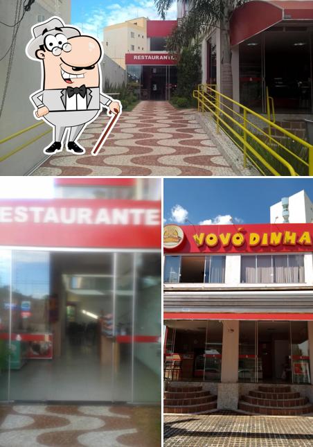 O exterior do Vovó Dinha