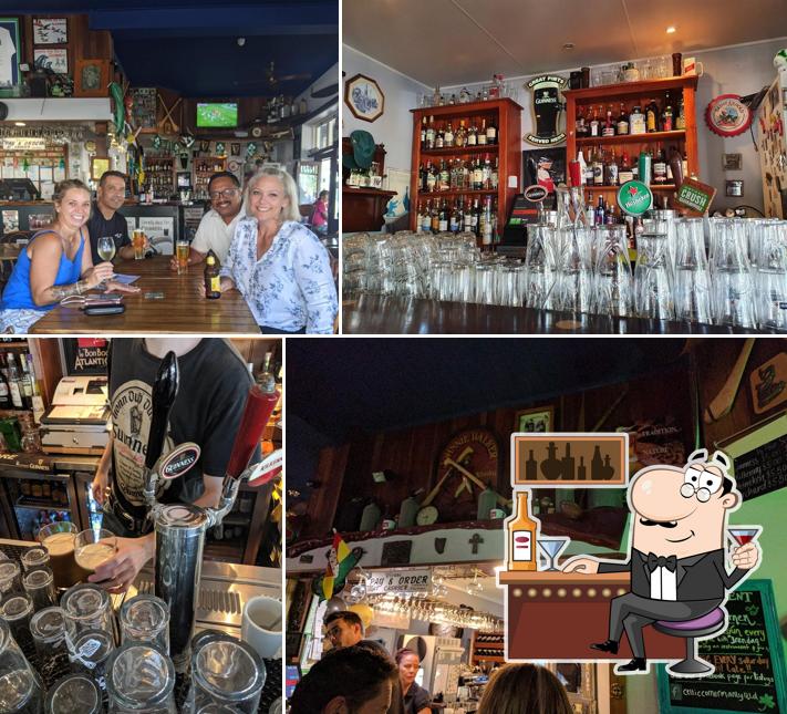 Celtic Corner Bar & Bistro in Manly Restaurant menu and reviews