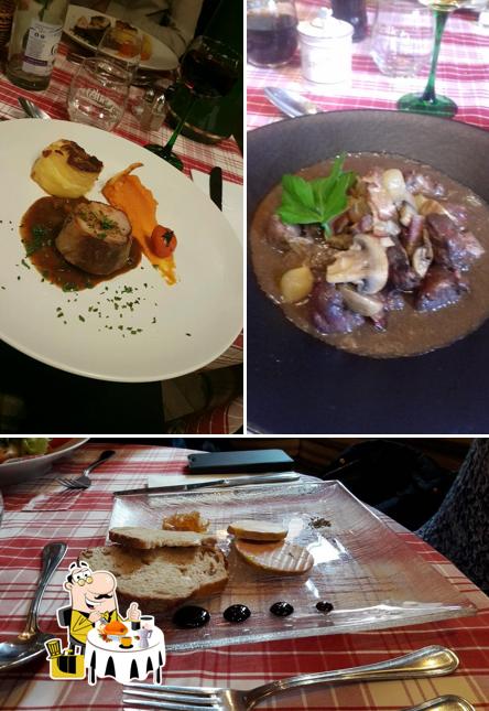 Comida en Winstub Restaurant Niederbronn Alsace