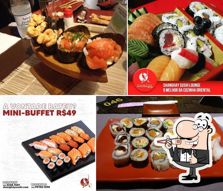 Escolha diferentes opções de sushi