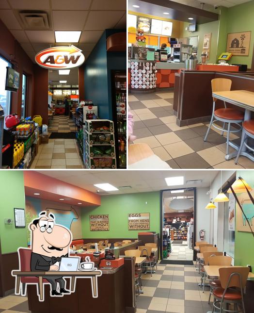 L'intérieur de A&W Canada