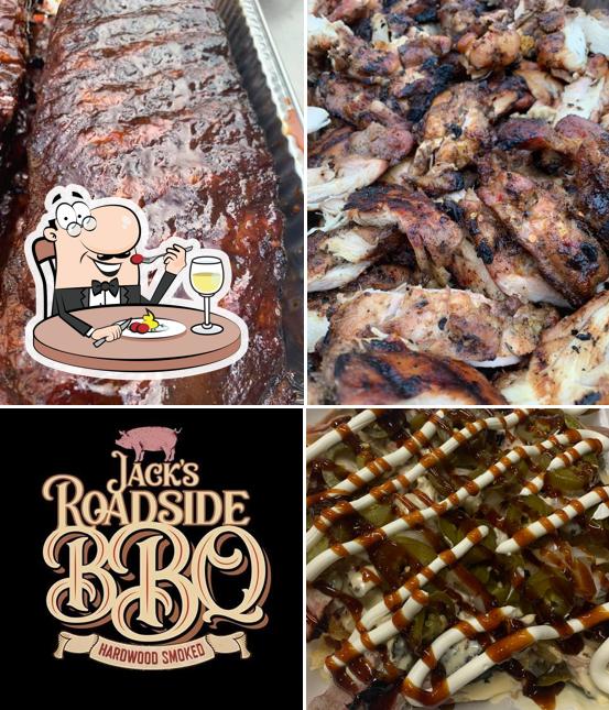 Jack's Roadside BBQ in Springfield Township Restaurant menu and reviews