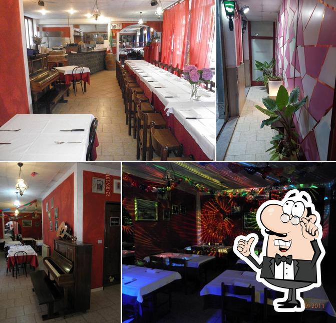Gli interni di La Capricciosa Pizzeria