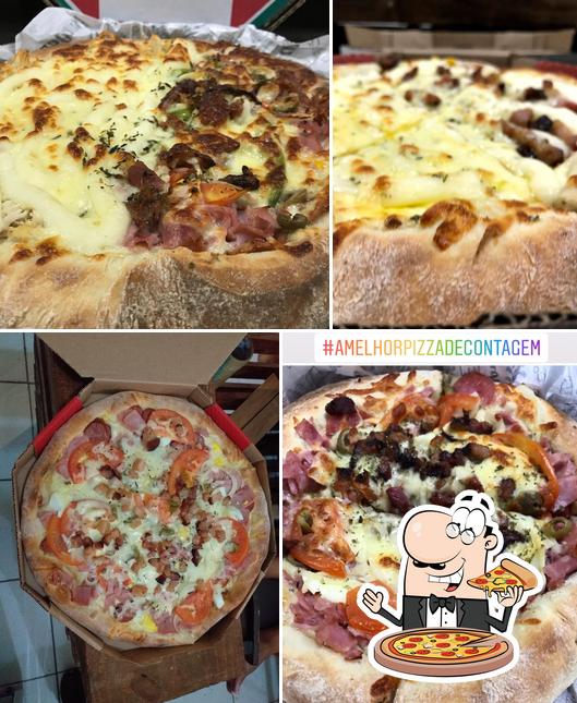 No Nostra Pizza Eldorado, você pode degustar pizza
