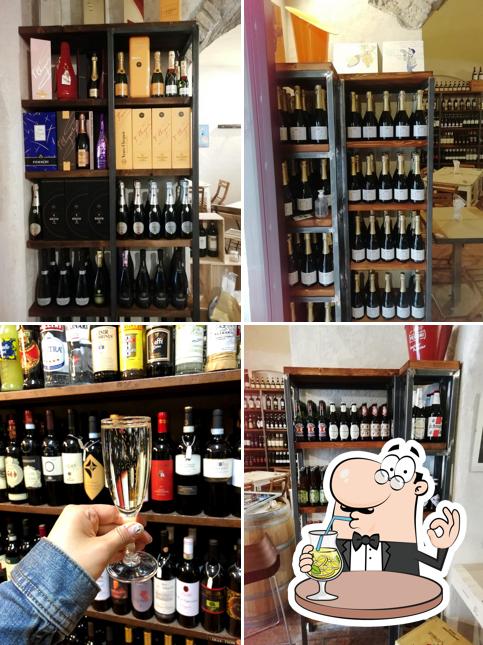 Prenditi un drink dal menu