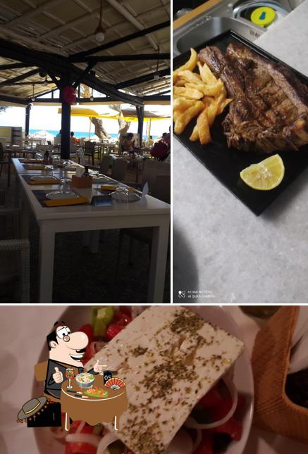 Еда в "Akti Restaurant sea side"