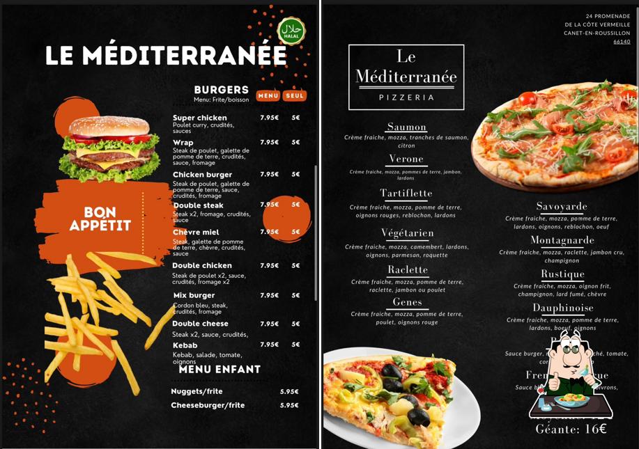 LE MEDITERRANE pizza canet