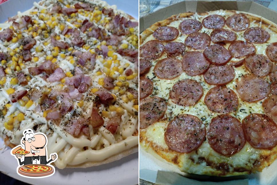 Consiga pizza no Trailer da Pizza- Lanches, Pizzas, Sobá e Açai