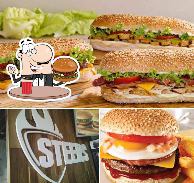 Faites-vous plaisir avec un hamburger à Steers Drive Thru