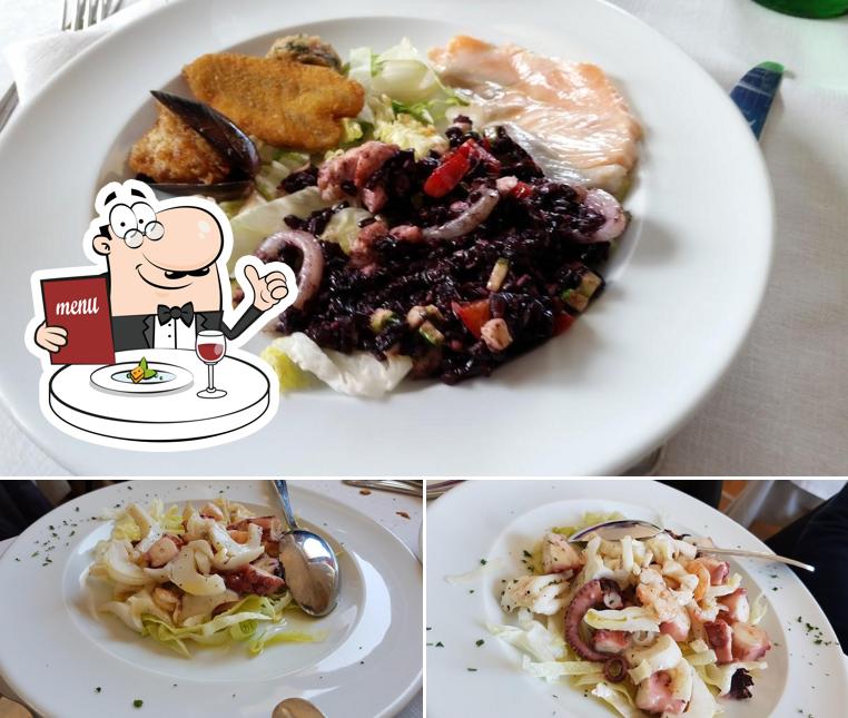 Platti al Ristorante Grotta Ardito