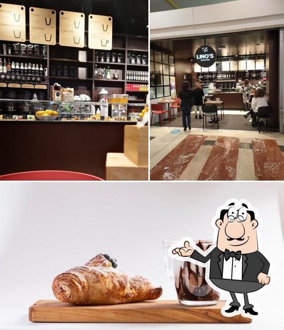 La photo de la intérieur et nourriture de Lino's Coffee Giussano’s