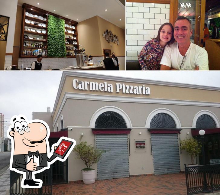 Here's a picture of Carmela Pizzaria