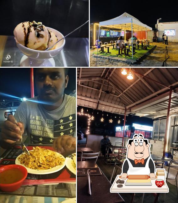 English Food Bar, Coimbatore, behind funmall inside Private Car